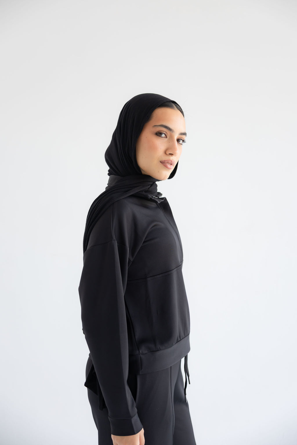 Smooth - Touch zip sweatshirt