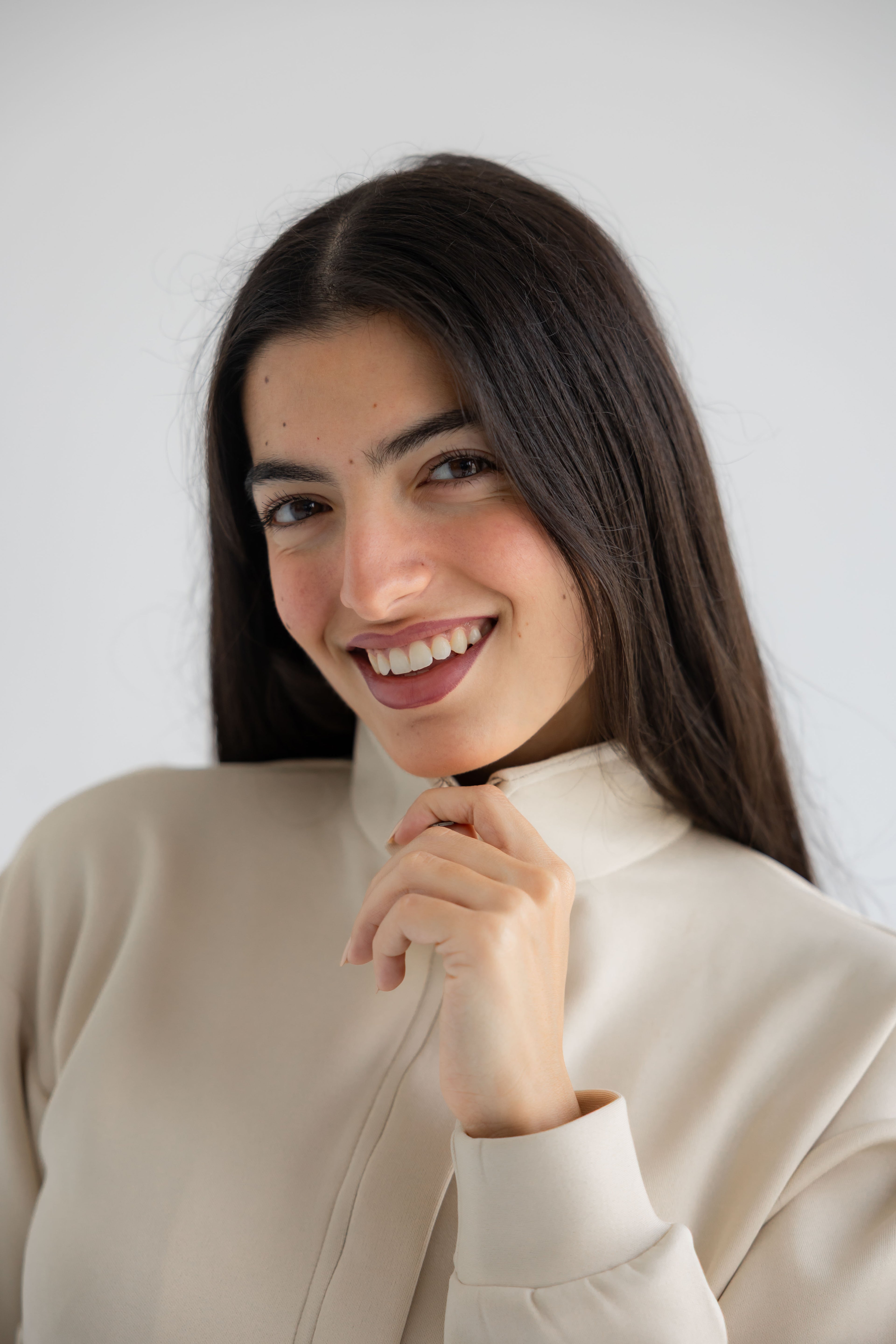 Smooth - Touch zip sweatshirt