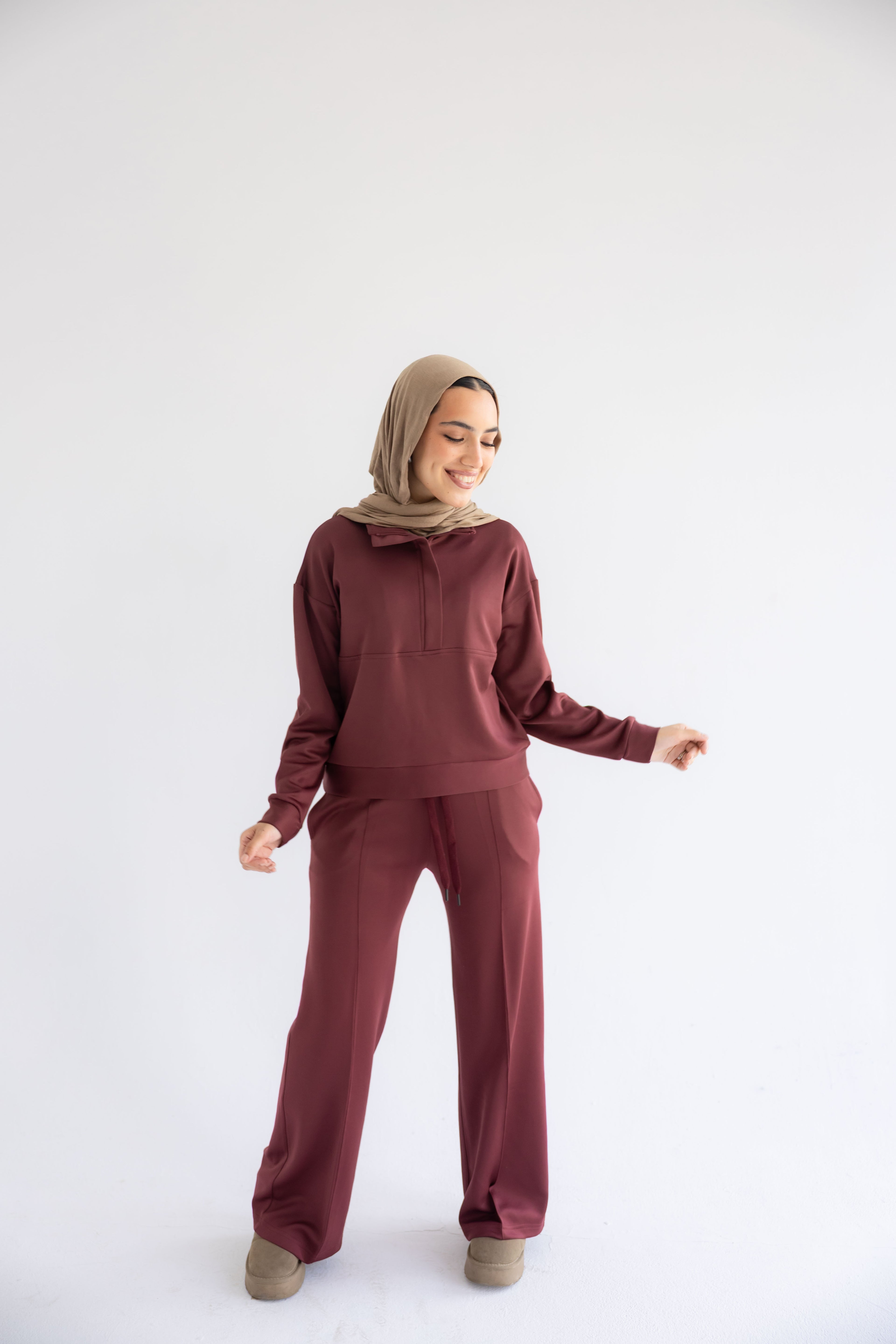 Smooth - Touch zip sweatshirt