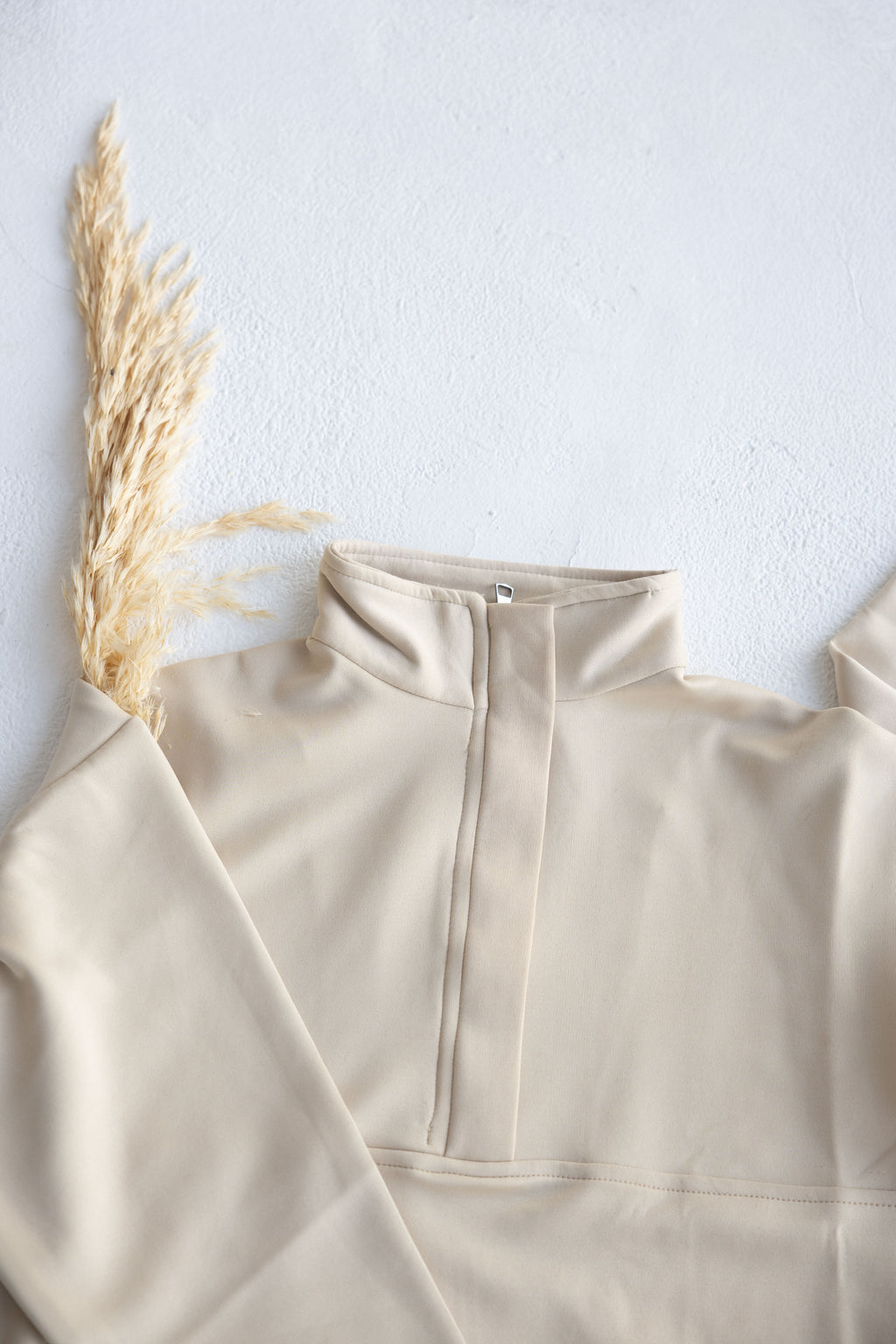 Smooth - Touch zip sweatshirt