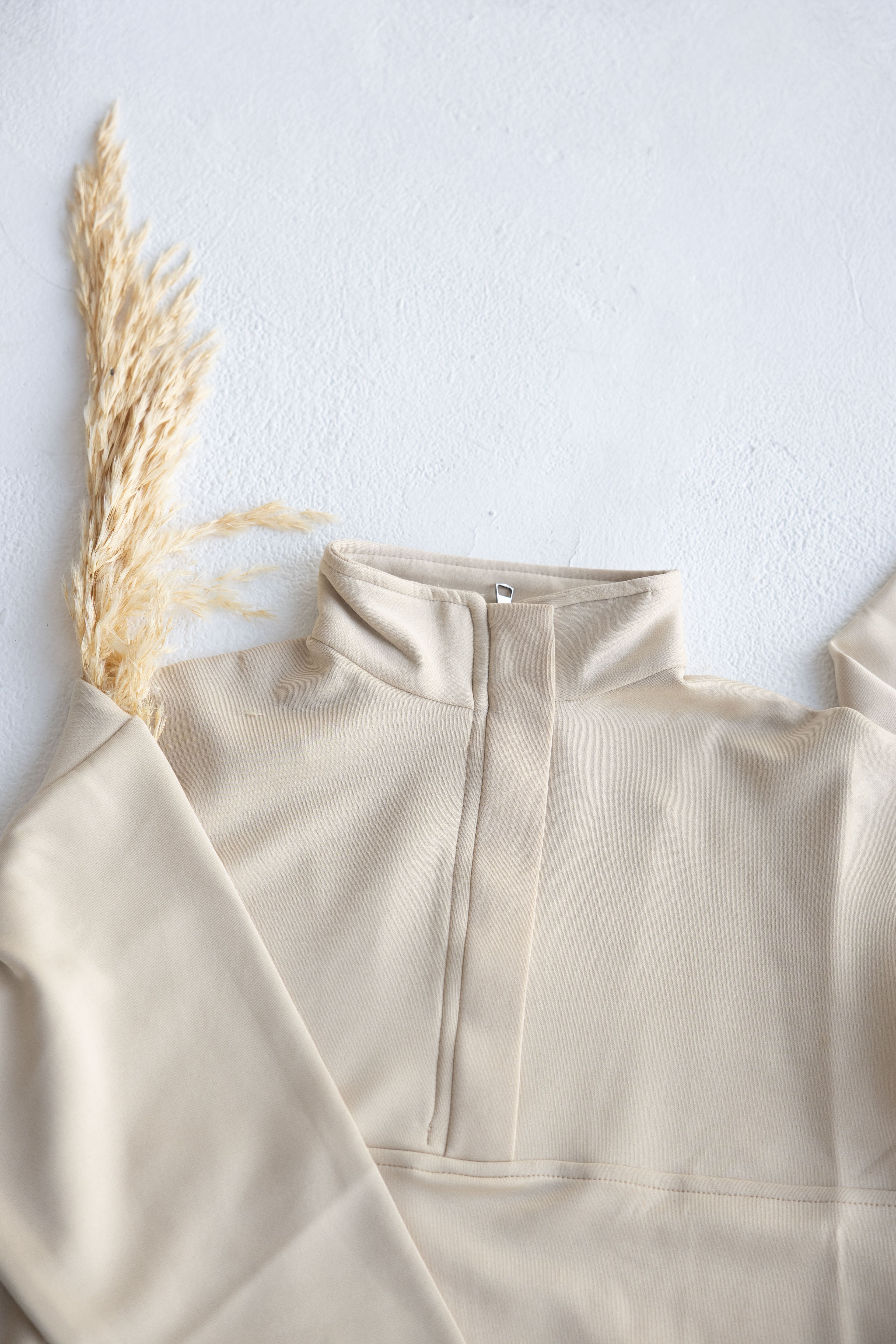 Smooth - Touch zip sweatshirt