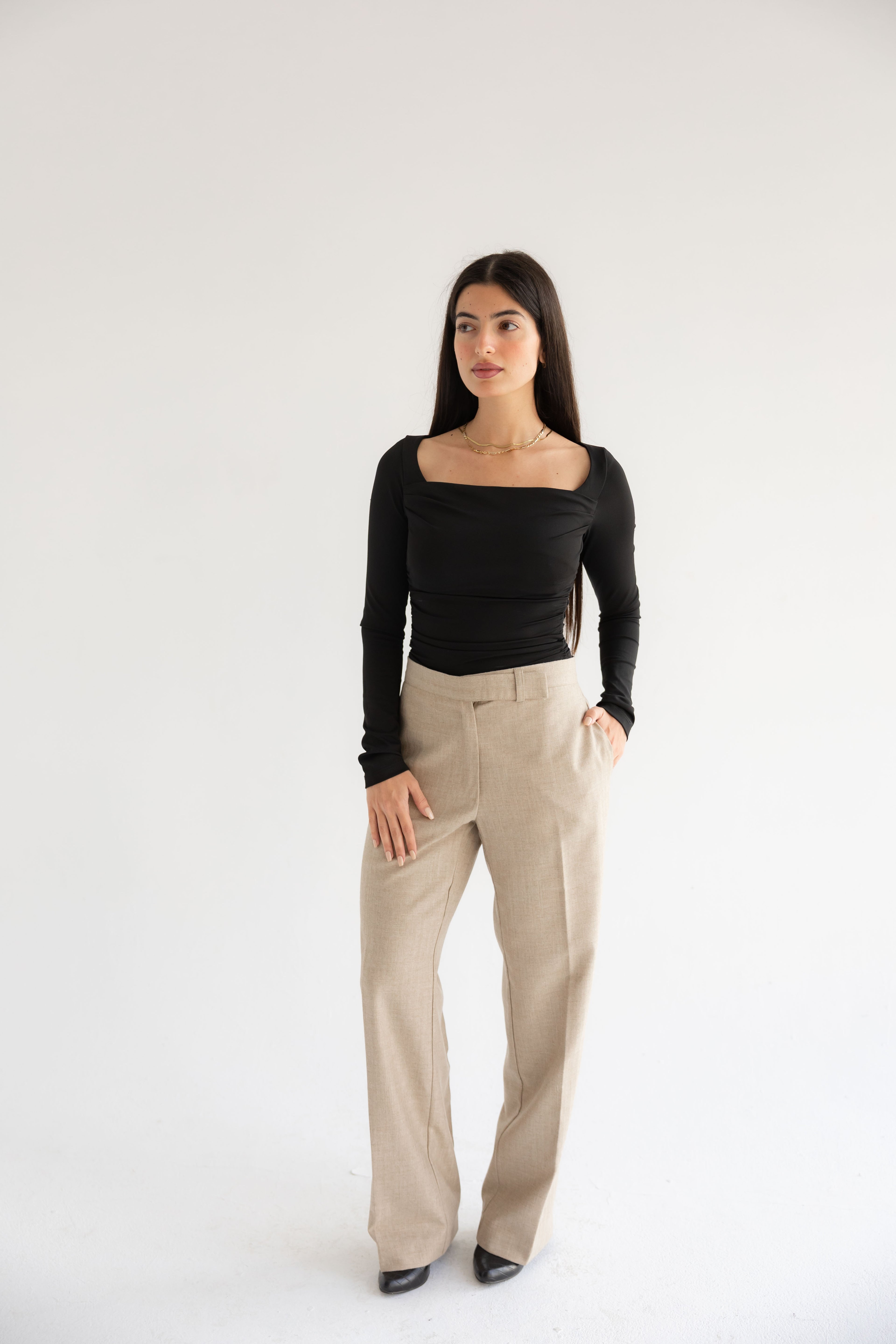 Relaxed Formal Pants