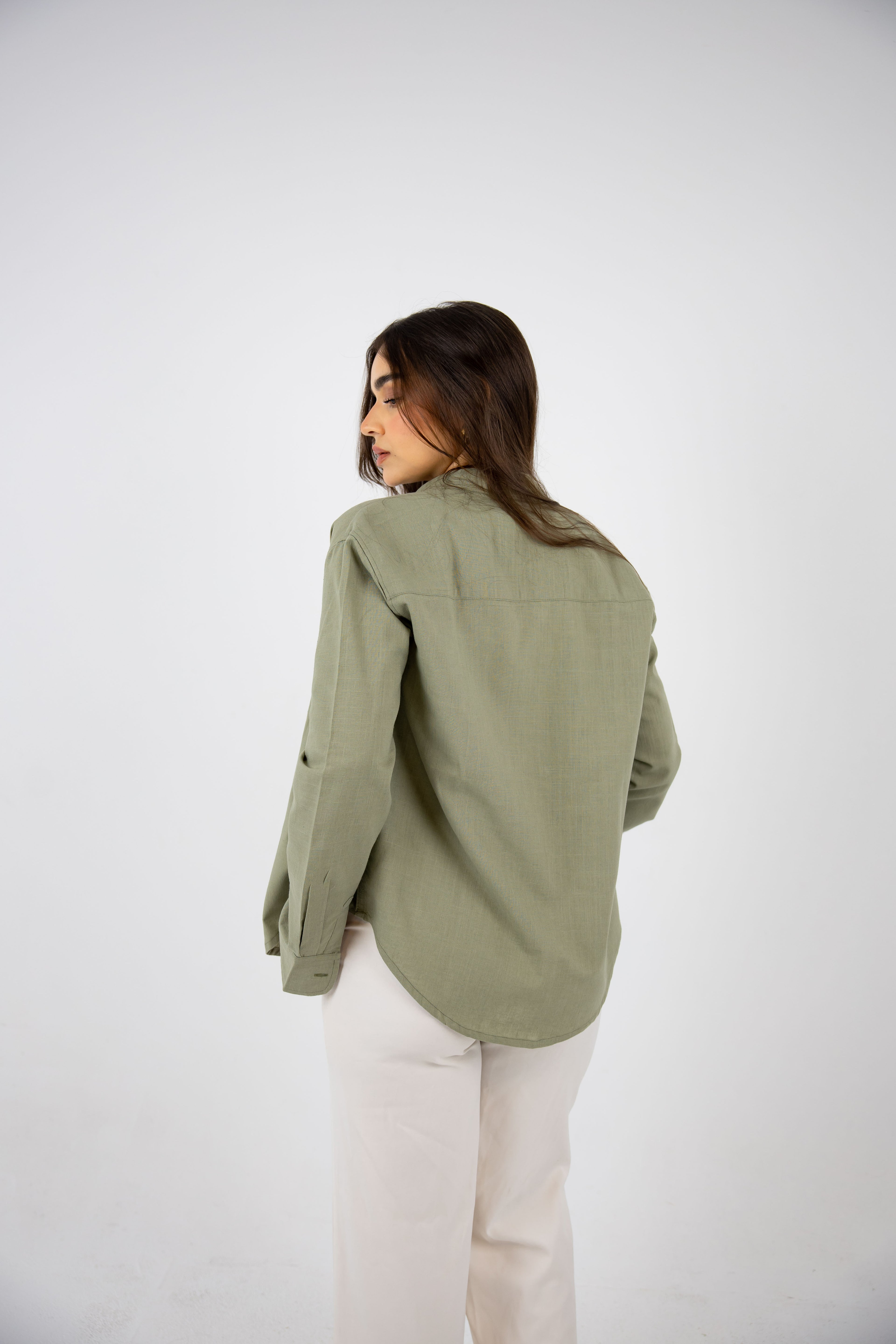 Women's linen shirt