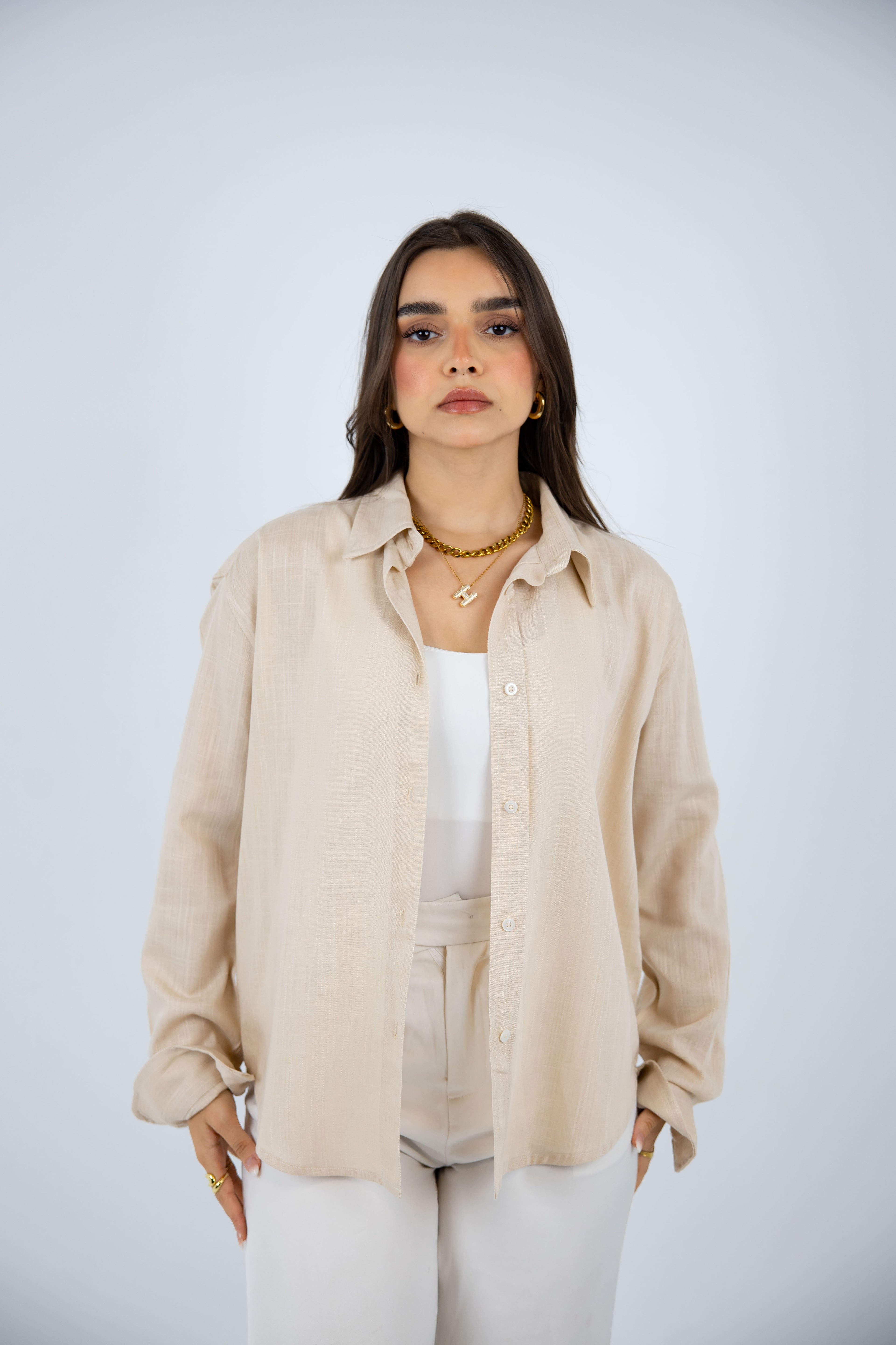 Women's linen shirt