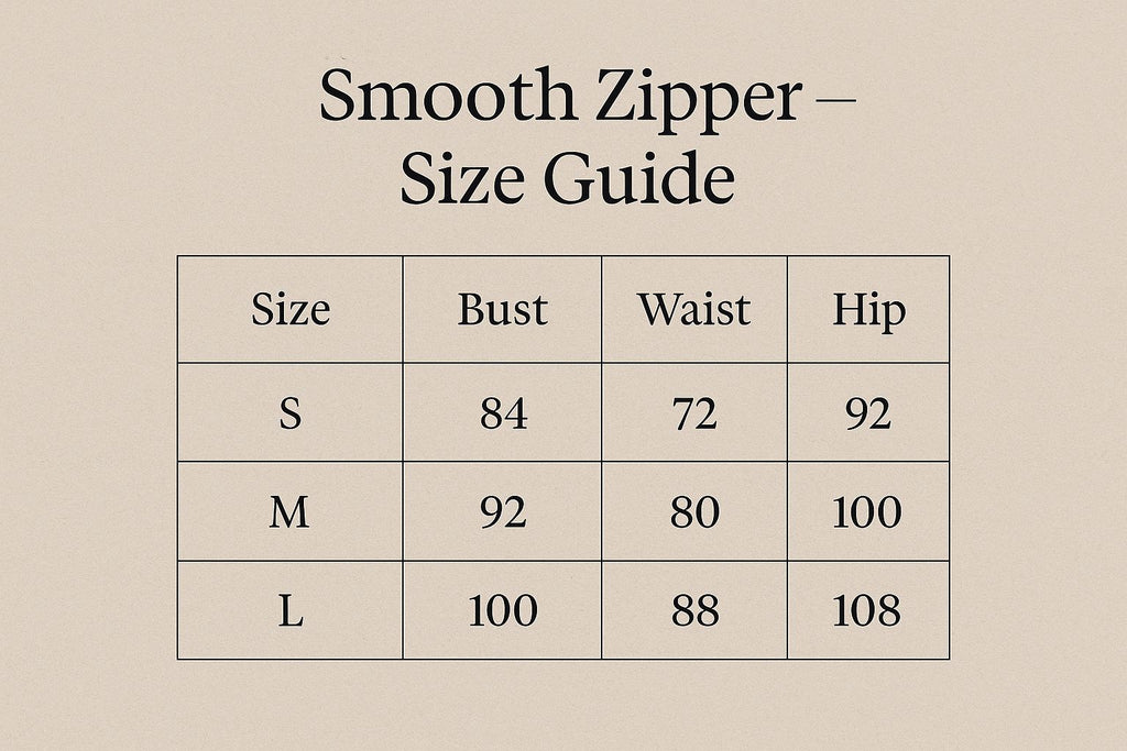 Smooth - Touch zip sweatshirt