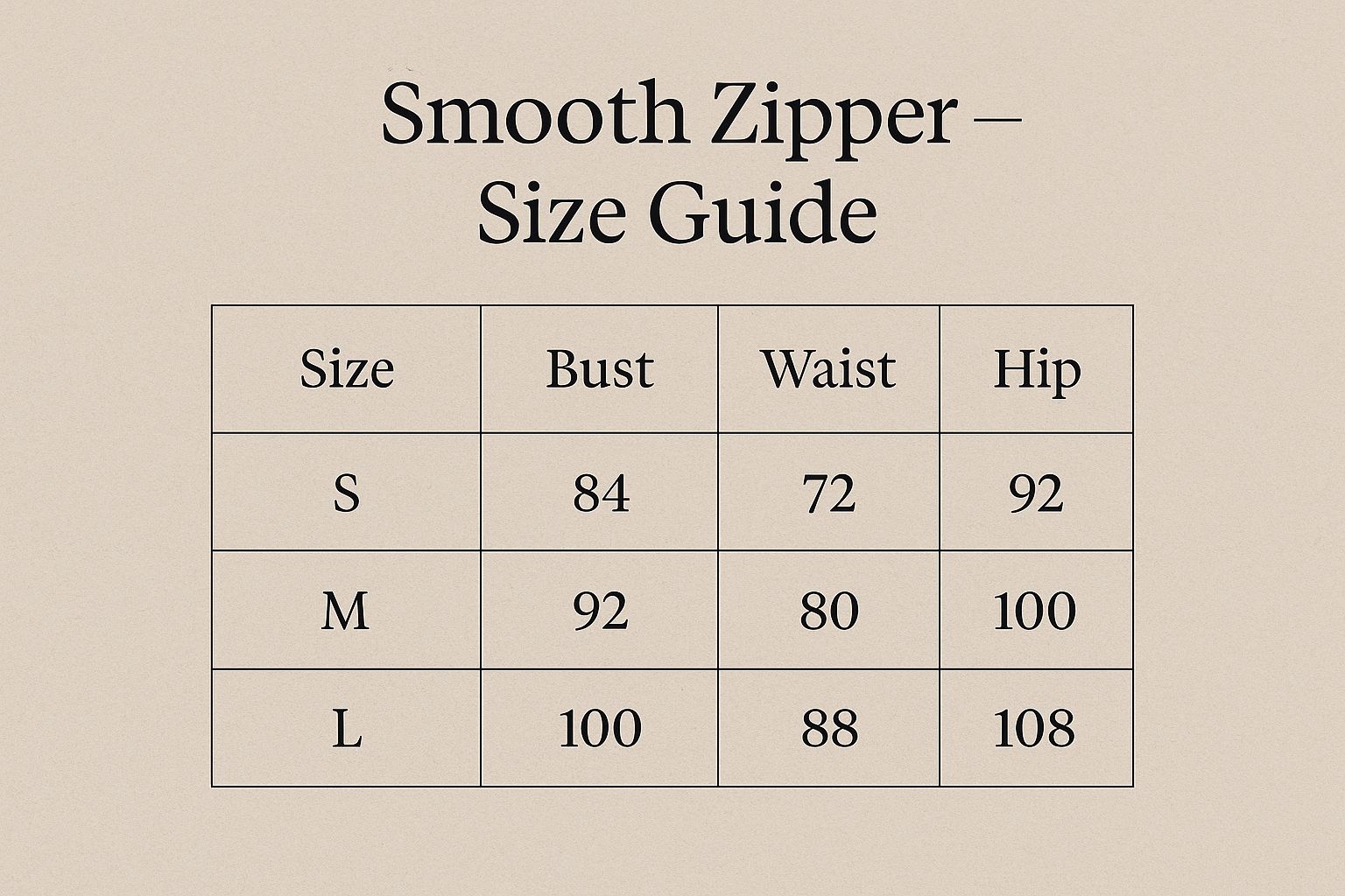 Smooth - Touch zip sweatshirt
